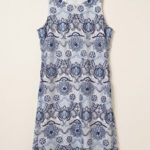 GUESS Los Angeles Guipure Lace Sheath Dress