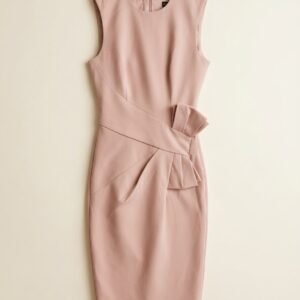 Karen Millen Bow Accent Sheath Dress