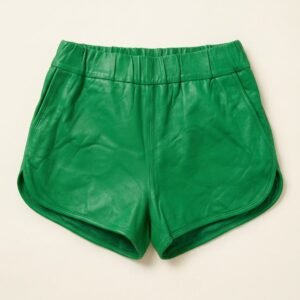 Moss Copenhagen Genuine Leather Runner Shorts